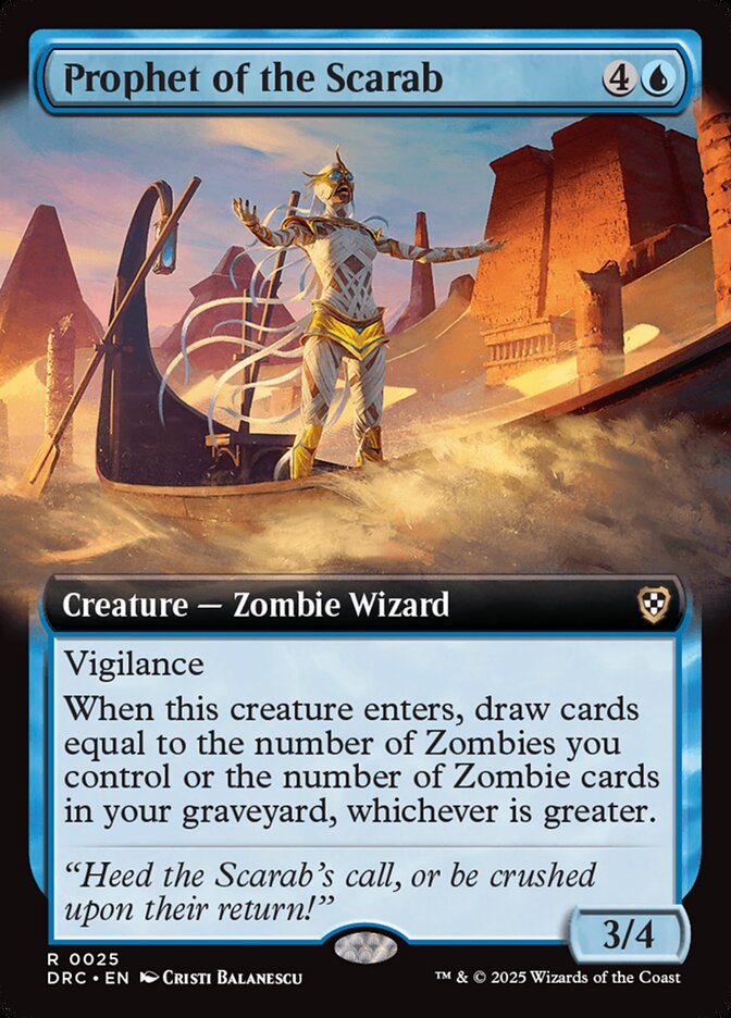 Prophet of the Scarab - carta Magic The Gathering