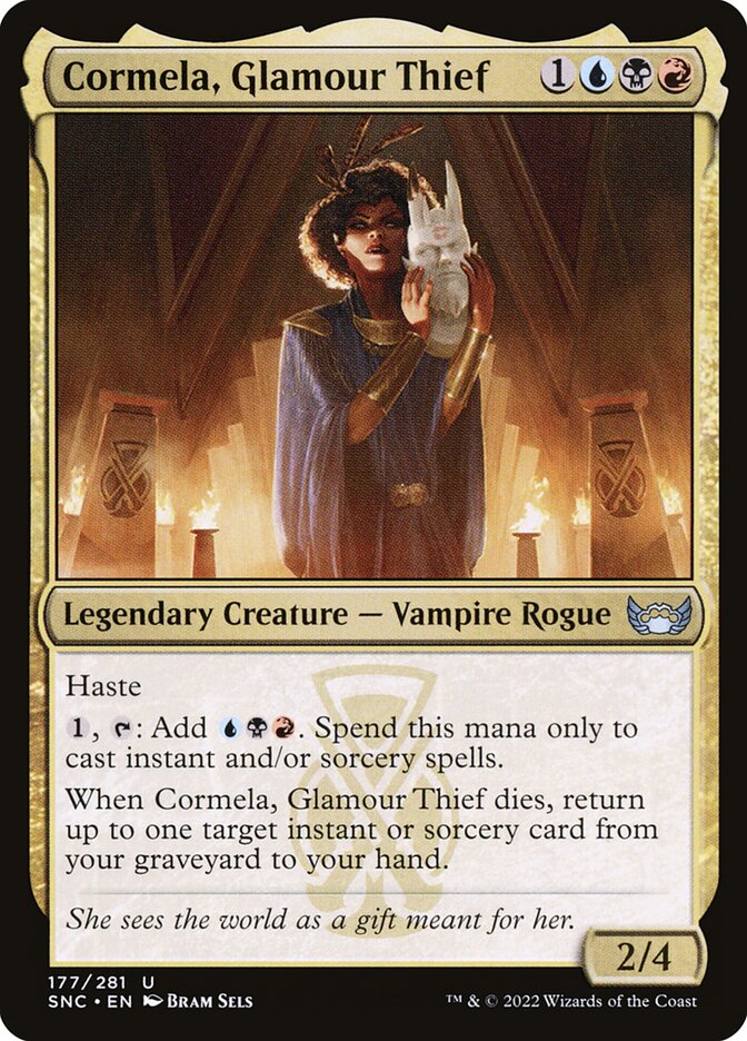 Cormela, Glamour Thief - carta Magic The Gathering