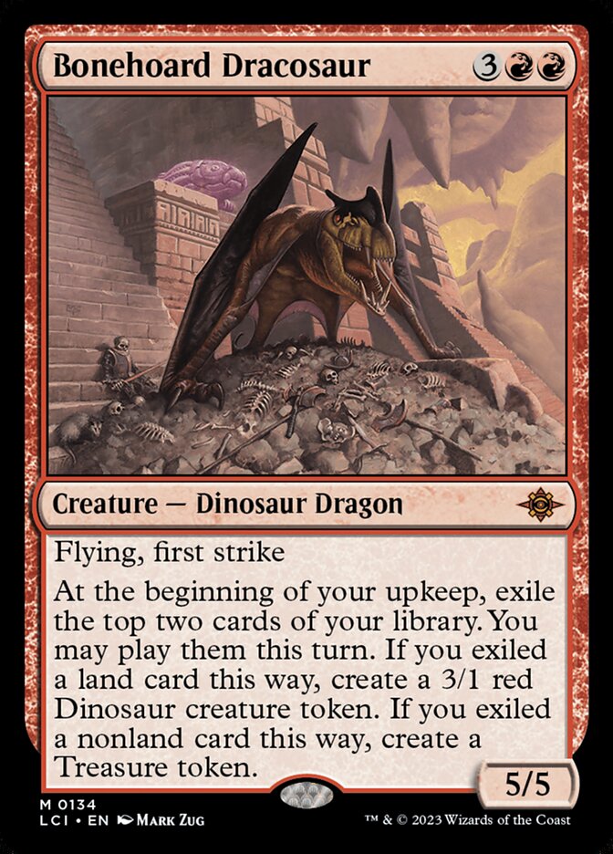 Bonehoard Dracosaur - carta Magic The Gathering