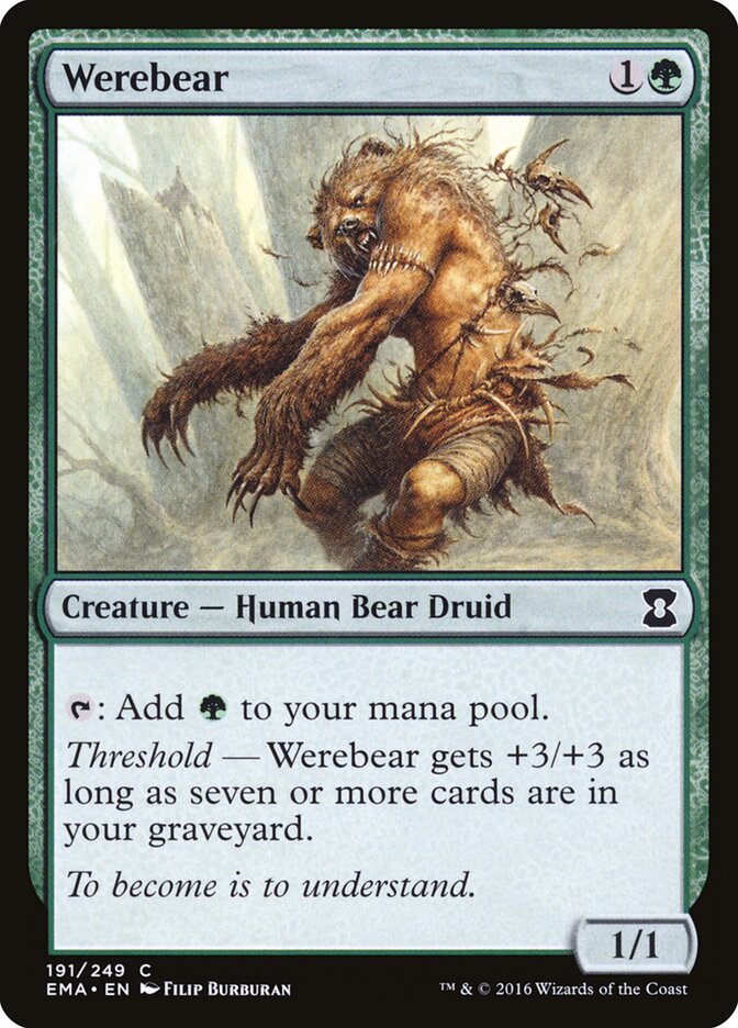 Werebear - carta Magic The Gathering