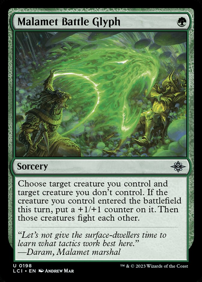 Malamet Battle Glyph - carta Magic The Gathering