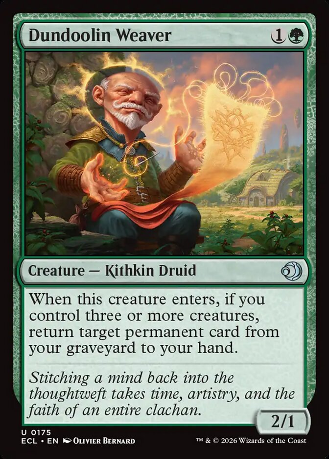 Dundoolin Weaver - carta Magic The Gathering
