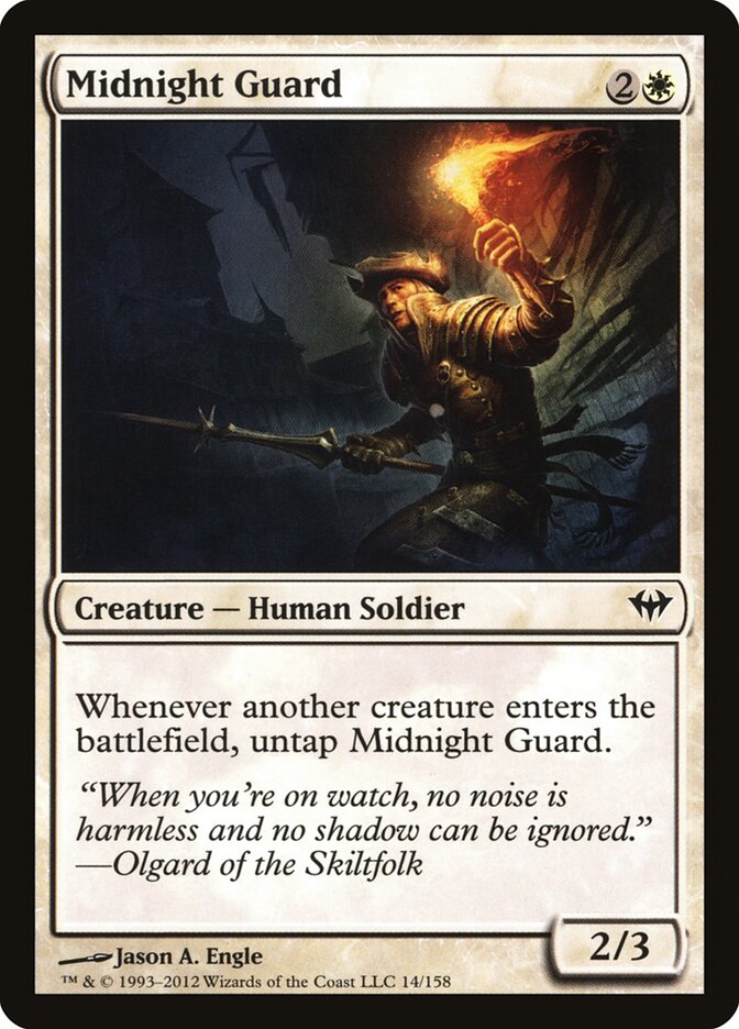 Midnight Guard - carta Magic The Gathering