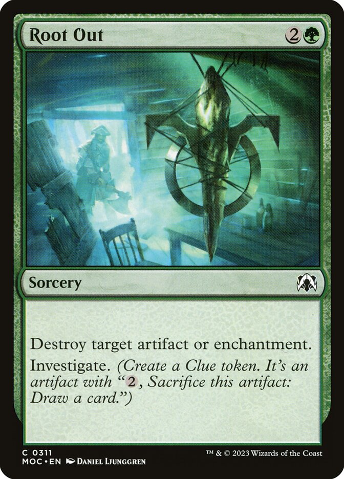 Root Out - carta Magic The Gathering