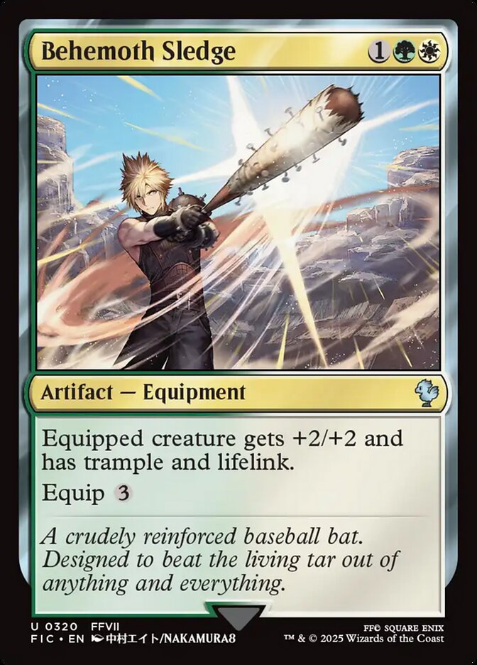 Behemoth Sledge - carta Magic The Gathering