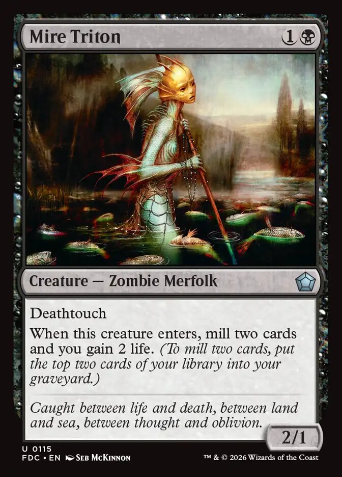 Mire Triton - carta Magic The Gathering