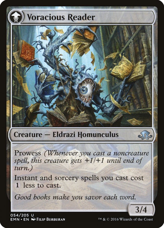 Voracious Reader - carta Magic The Gathering
