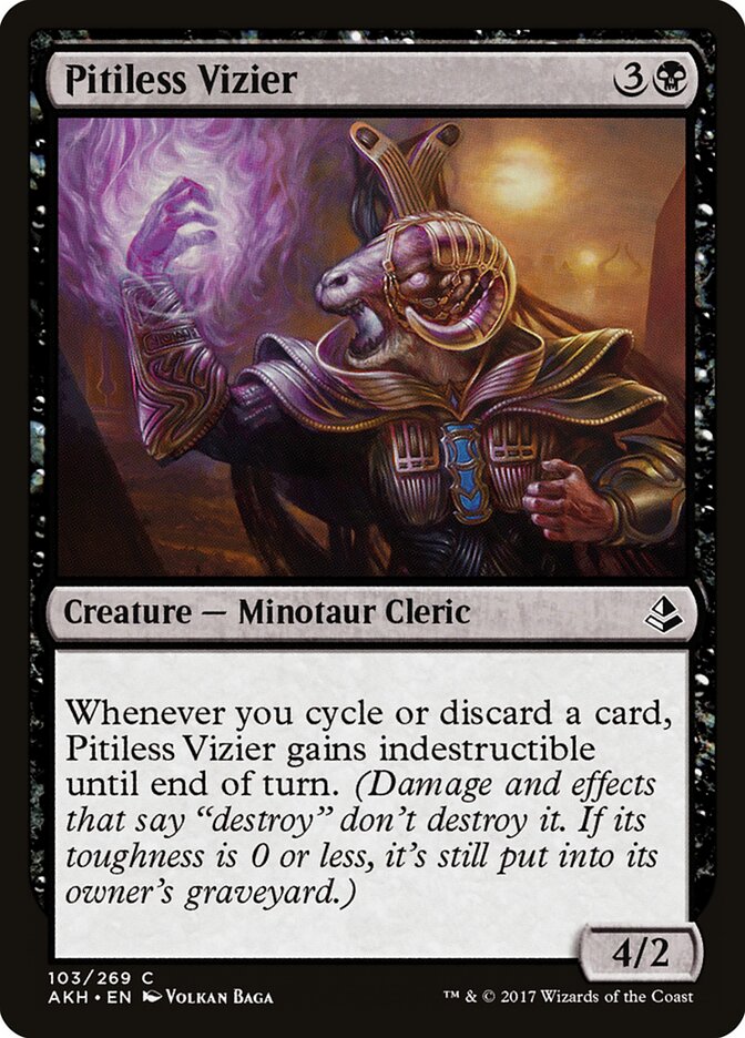 Pitiless Vizier - carta Magic The Gathering