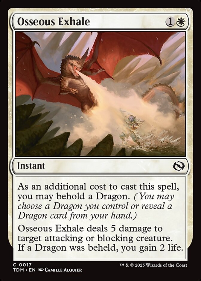 Osseous Exhale - TDM-017-NF-STD