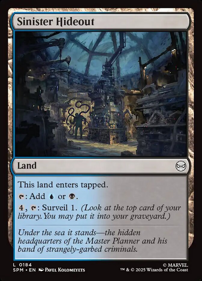 Sinister Hideout - carta Magic The Gathering