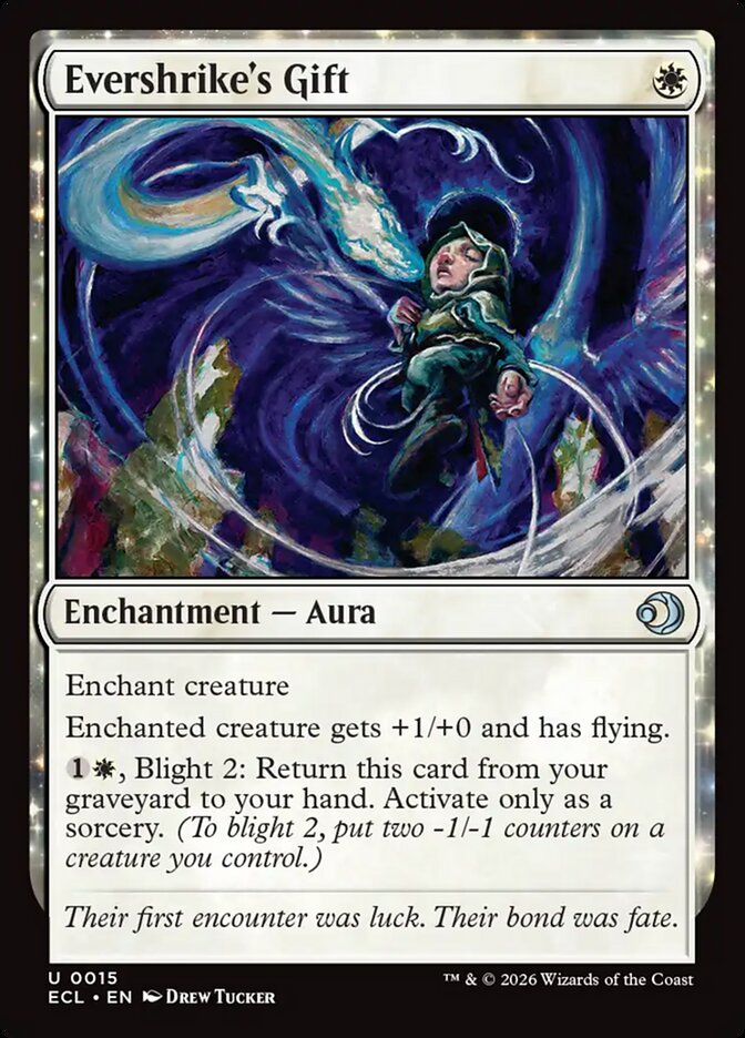 Evershrike's Gift - carta Magic The Gathering