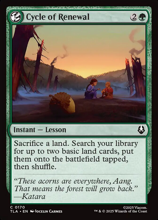 Cycle of Renewal - carta Magic The Gathering