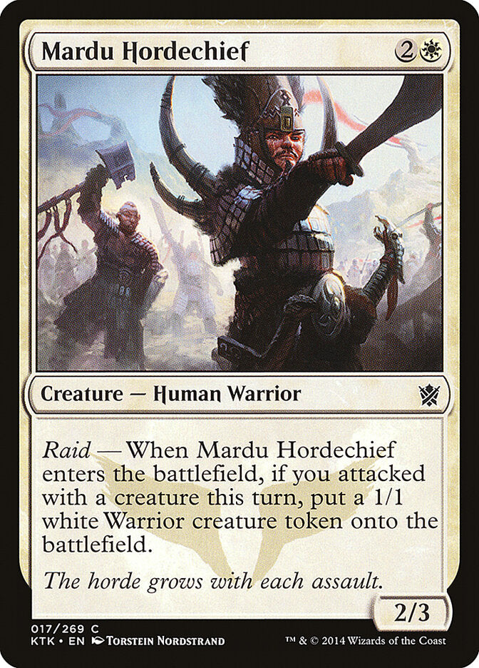 Mardu Hordechief - carta Magic The Gathering