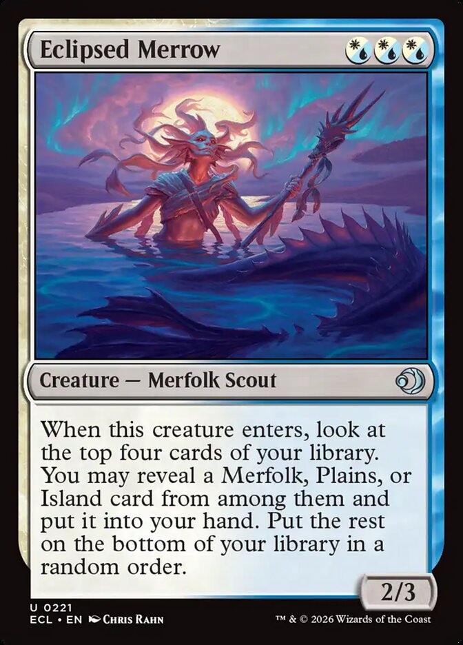 Eclipsed Merrow - carta Magic The Gathering