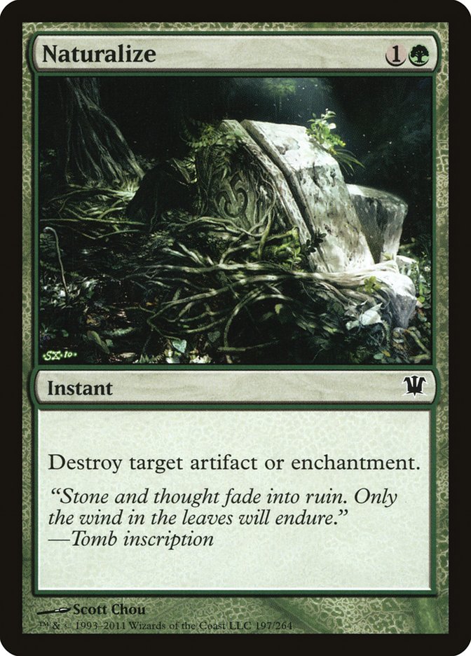 Naturalize - carta Magic The Gathering