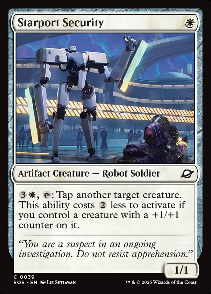 Starport Security - carta Magic The Gathering