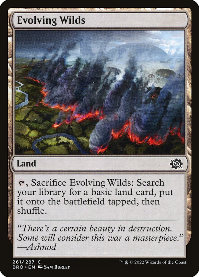 Evolving Wilds - carta Magic The Gathering