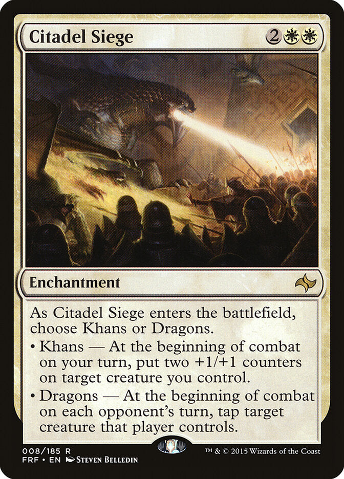 Citadel Siege - carta Magic The Gathering