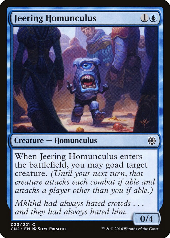 Jeering Homunculus - carta Magic The Gathering