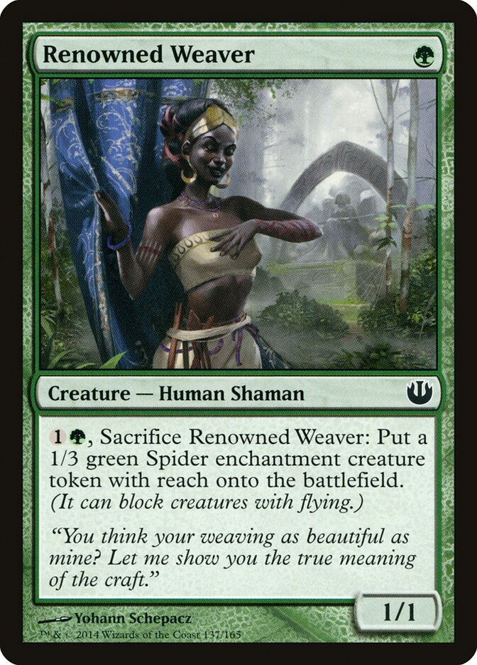 Renowned Weaver - carta Magic The Gathering