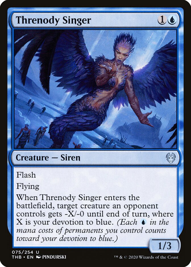 Threnody Singer - carta Magic The Gathering