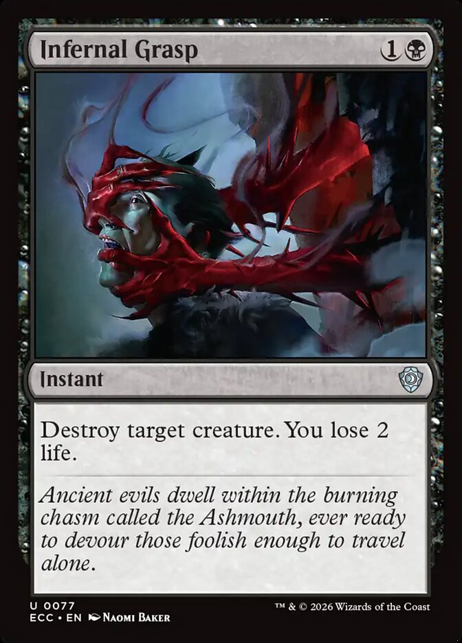 Infernal Grasp - carta Magic The Gathering