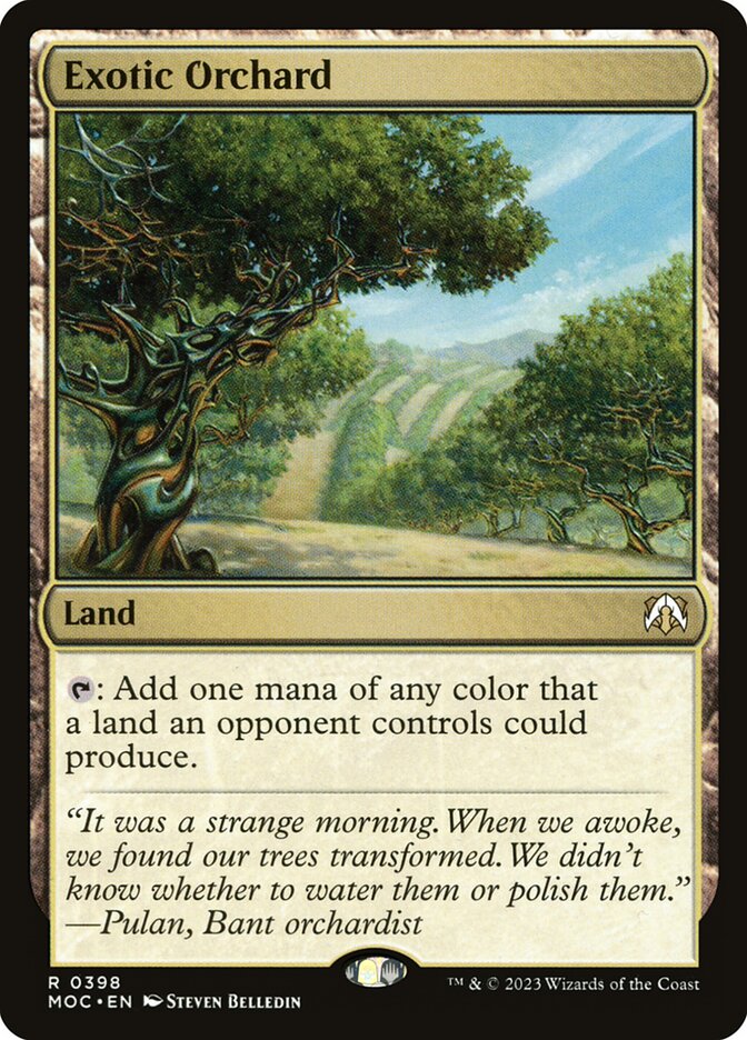 Exotic Orchard - carta Magic The Gathering