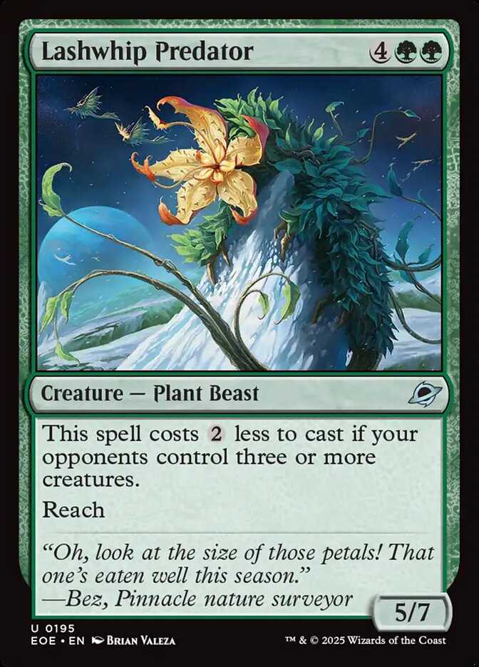 Lashwhip Predator - carta Magic The Gathering