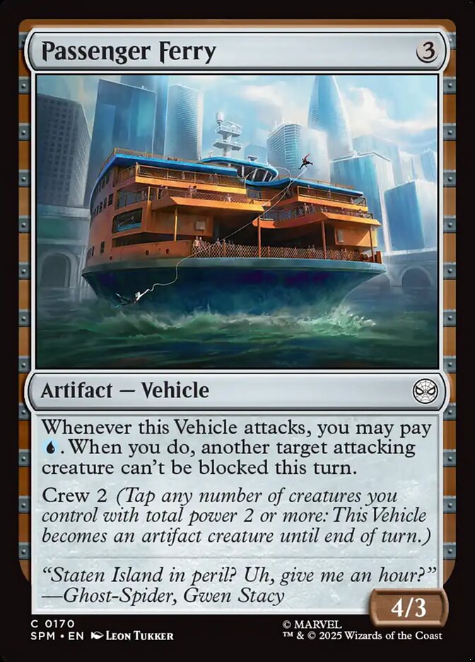 Passenger Ferry - carta Magic The Gathering