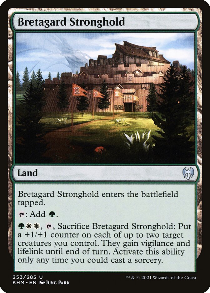 Bretagard Stronghold - carta Magic The Gathering