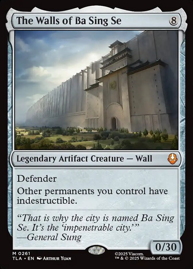 The Walls of Ba Sing Se - carta Magic The Gathering