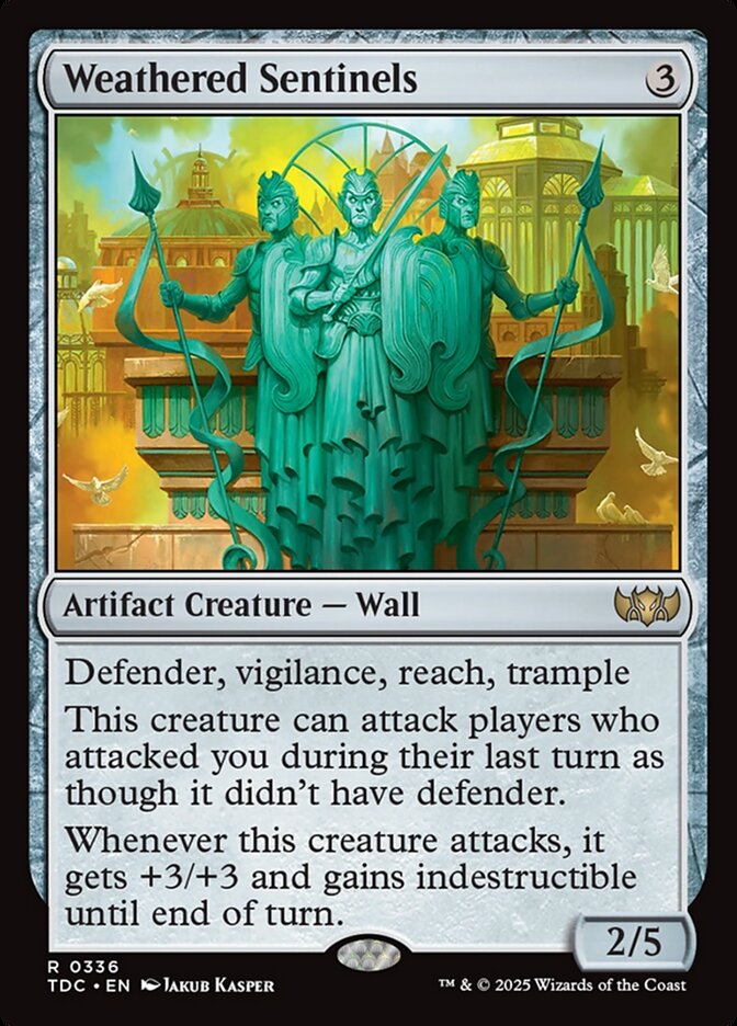 Weathered Sentinels - carta Magic The Gathering