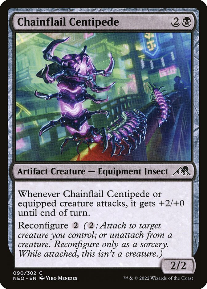 Chainflail Centipede - carta Magic The Gathering