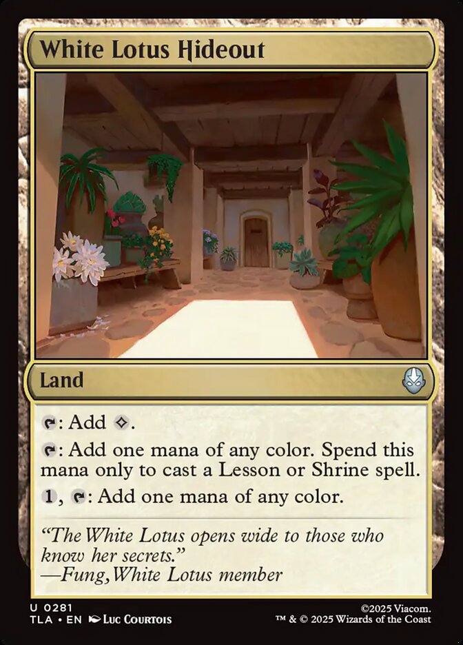 White Lotus Hideout - carta Magic The Gathering