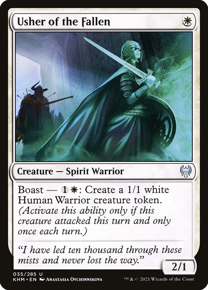 Usher of the Fallen - carta Magic The Gathering