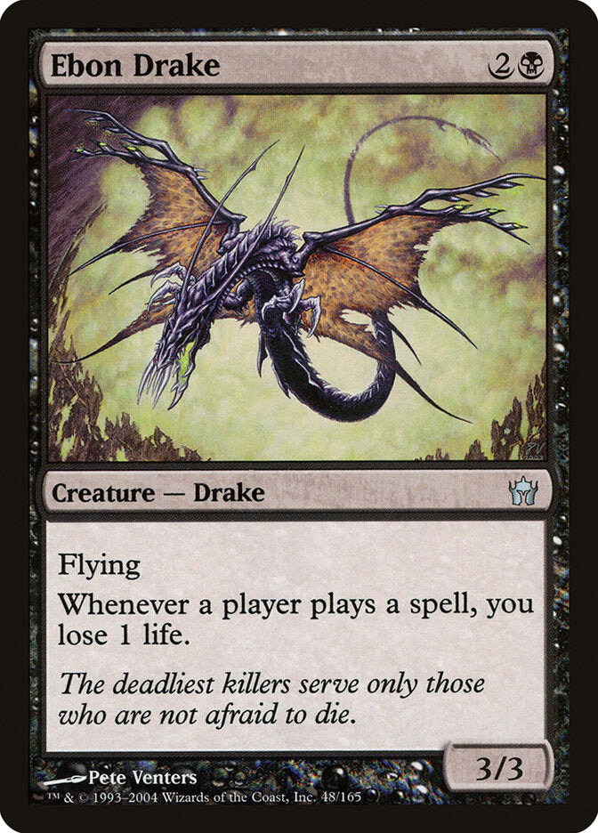 Ebon Drake - carta Magic The Gathering