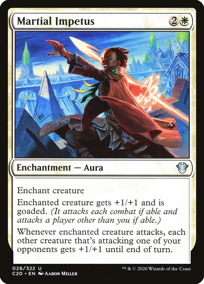 Martial Impetus - carta Magic The Gathering
