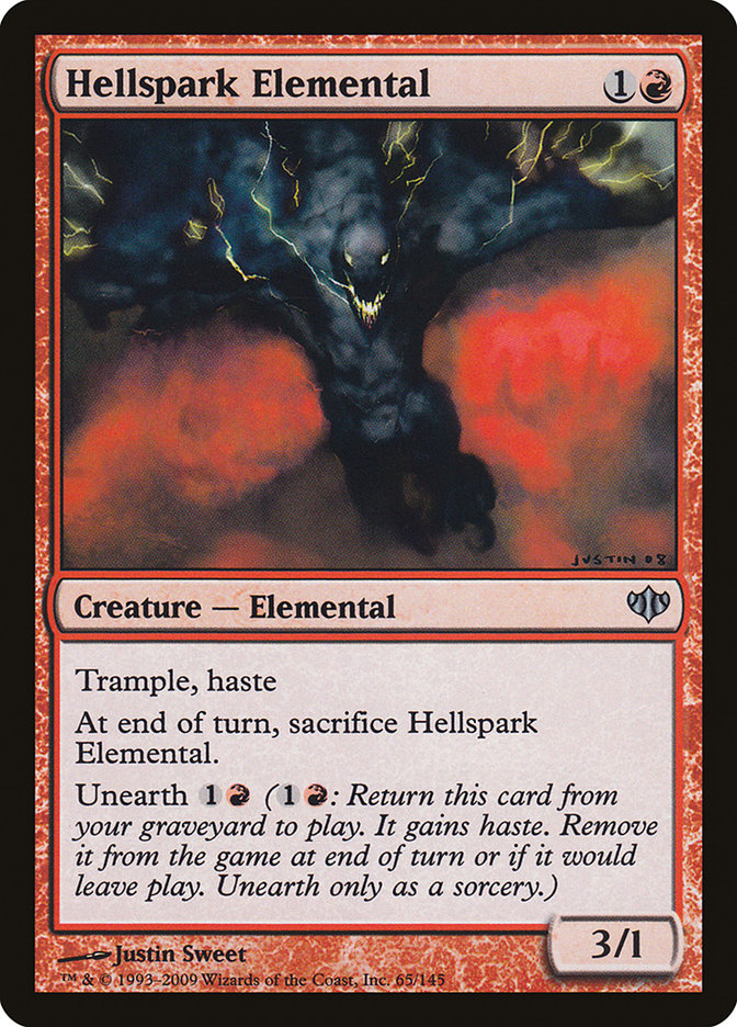 Hellspark Elemental - carta Magic The Gathering