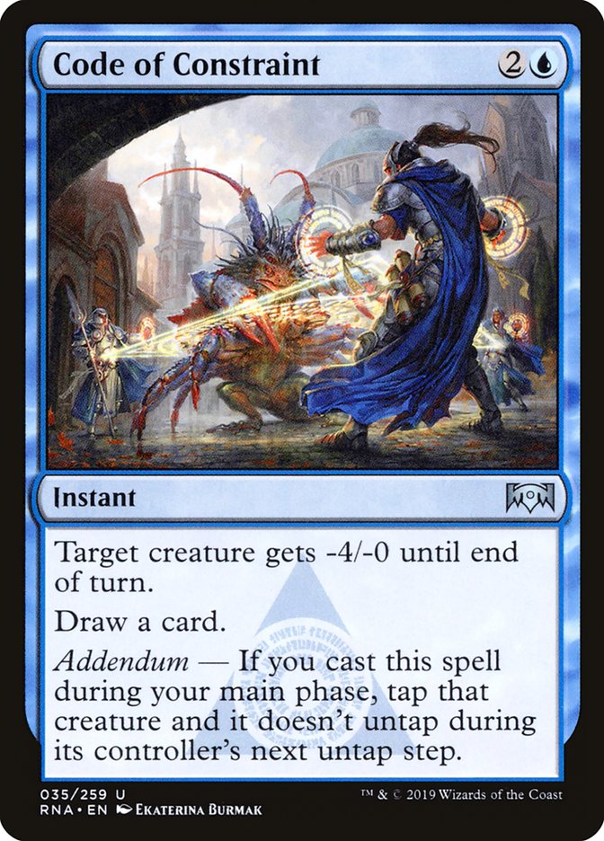 Code of Constraint - carta Magic The Gathering