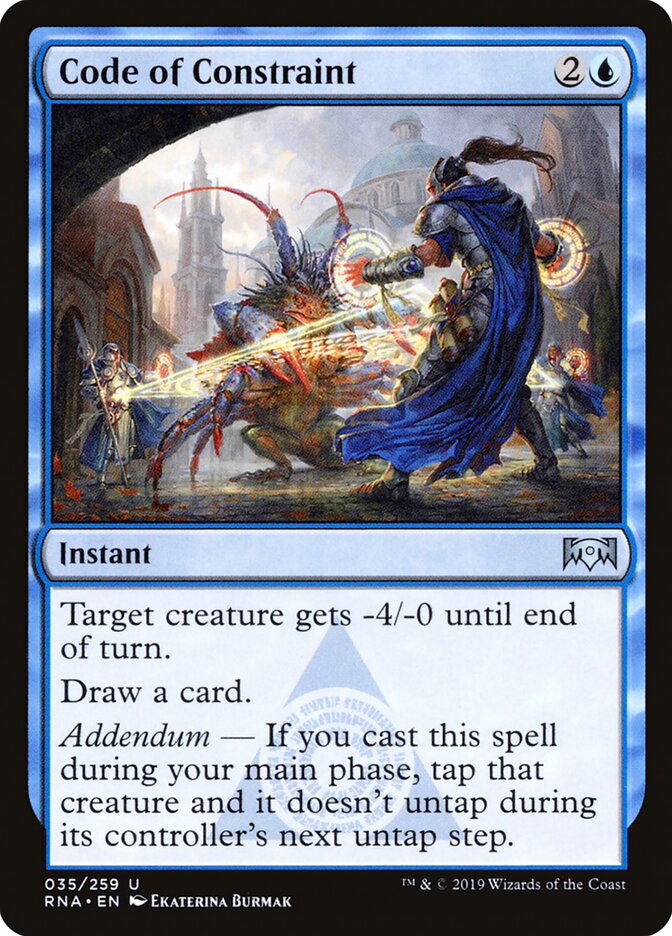 Code of Constraint - carta Magic The Gathering
