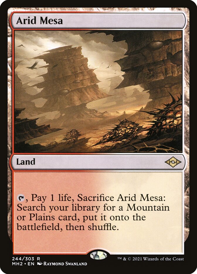 Arid Mesa - carta Magic The Gathering