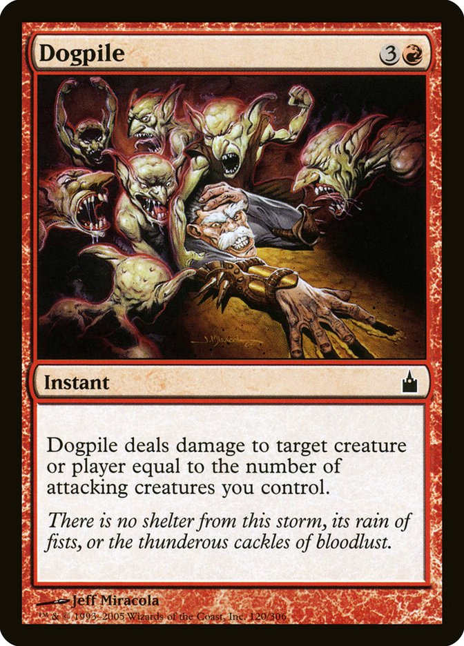 Dogpile - carta Magic The Gathering