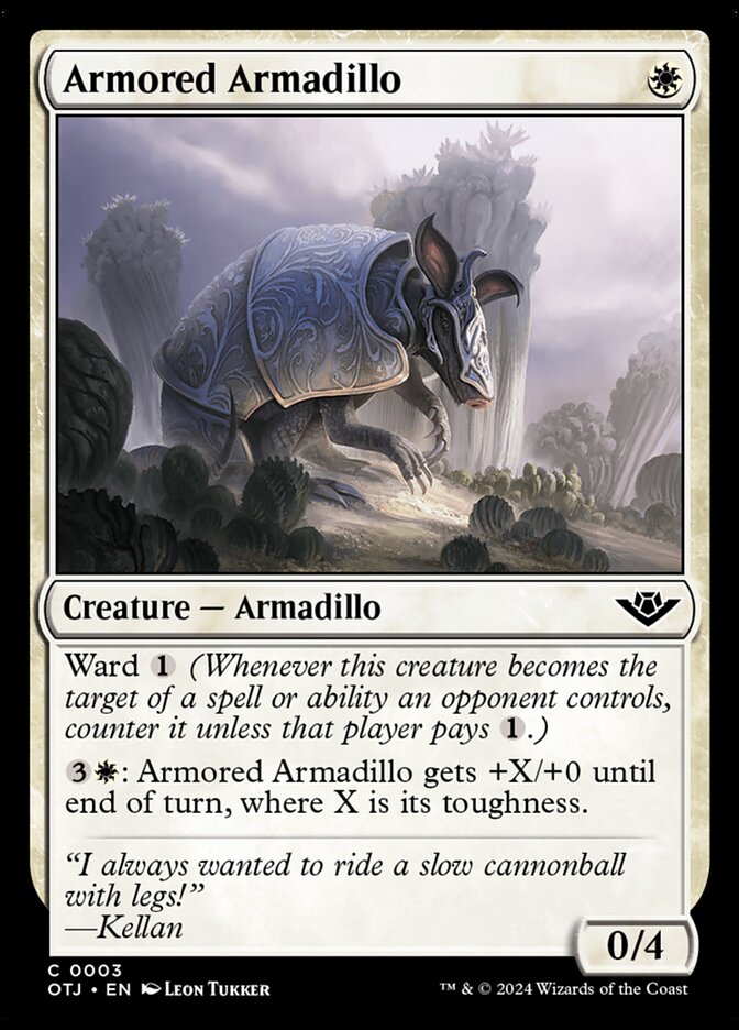 Armored Armadillo - carta Magic The Gathering