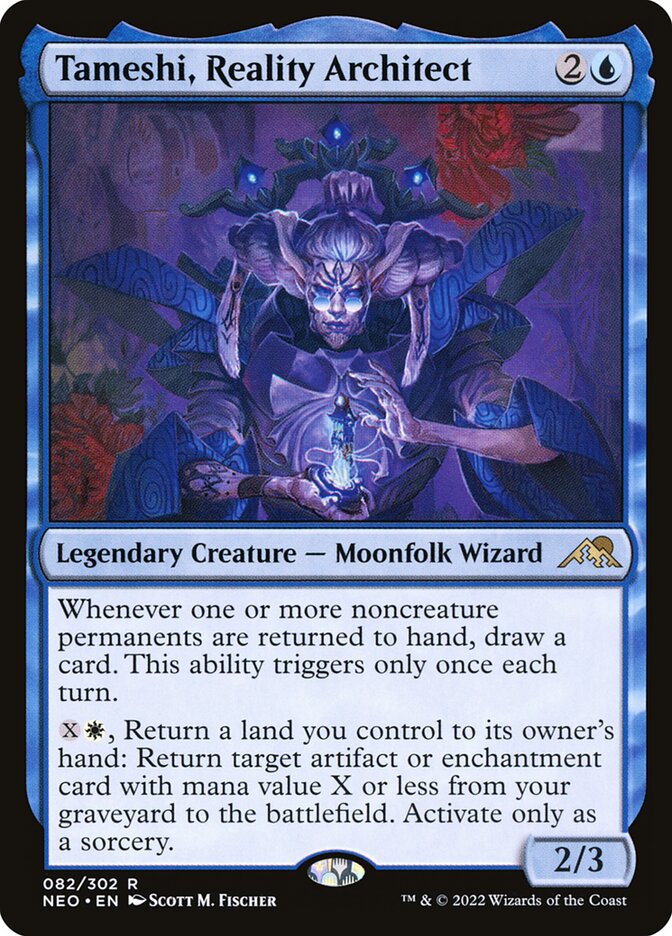 Tameshi, Reality Architect - carta Magic The Gathering