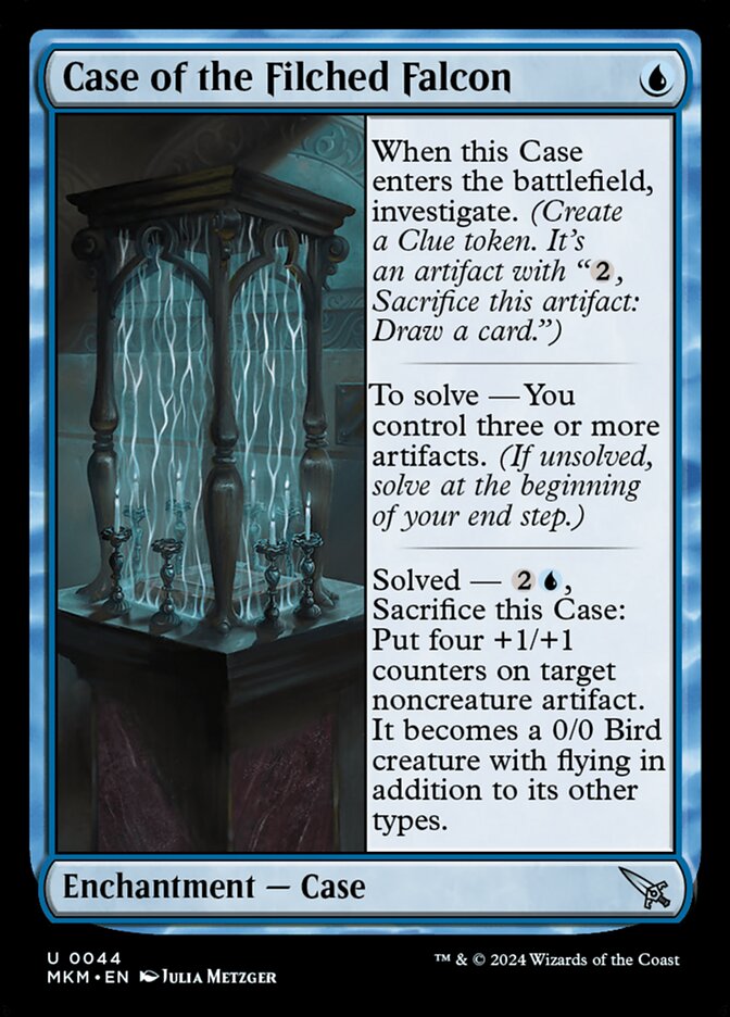 Case of the Filched Falcon - carta Magic The Gathering