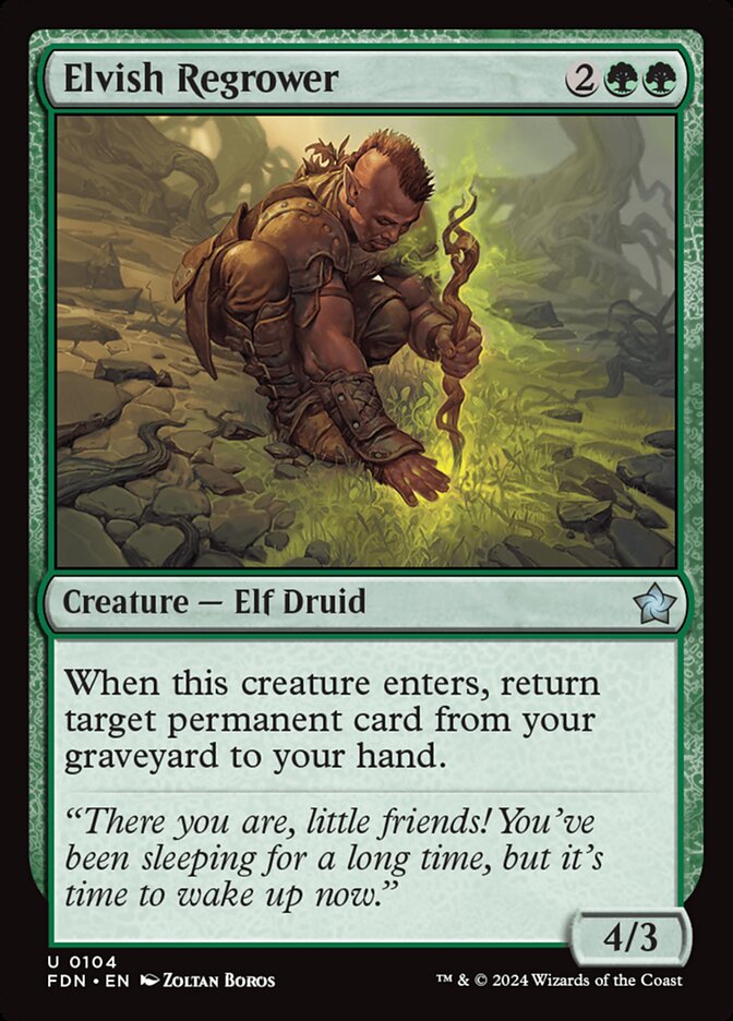 Elvish Regrower - FDN-104-NF-BEG-STA