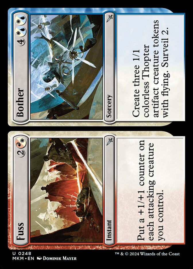 Fuss // Bother - carta Magic The Gathering