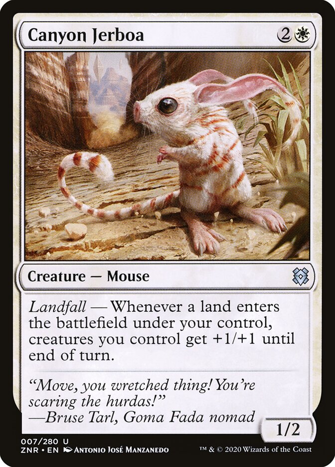 Canyon Jerboa - carta Magic The Gathering