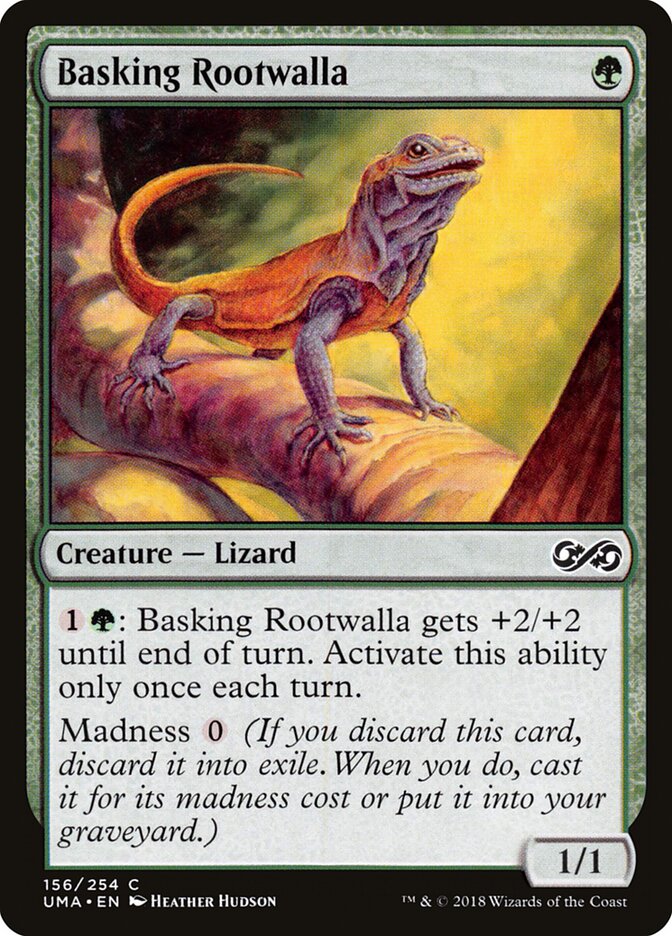 Basking Rootwalla - carta Magic The Gathering