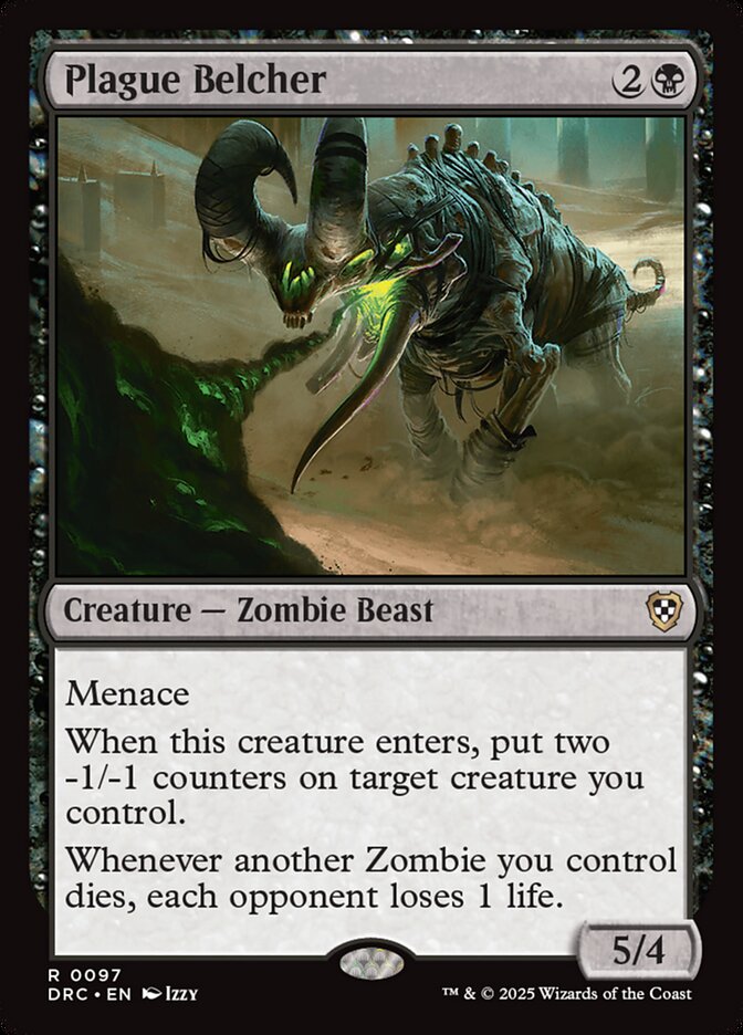 Plague Belcher - carta Magic The Gathering